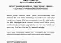 KENYATAAN MEDIA INSTITUT KANSER NEGARA